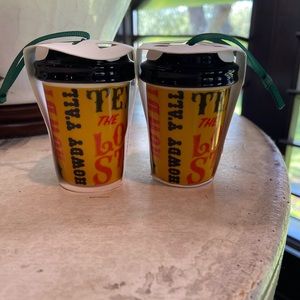 SELLING SEPARATELY Starbucks 2017 Texas Ceramic To Go Cup Collectible Ornament.